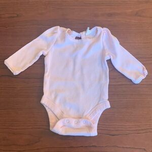 Gap long sleeve pink onesie
